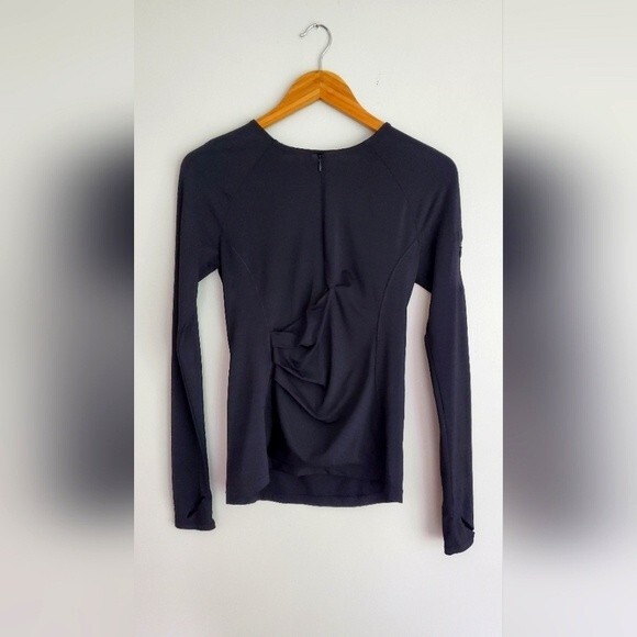 Athleta quarter zip long sleeve light active wear athletic top size XS - Picture 8 of 12